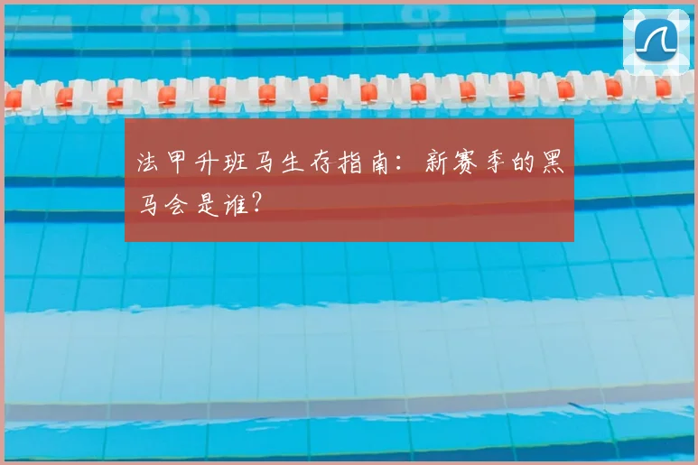 法甲升班马生存指南:新赛季的黑马会是谁?
